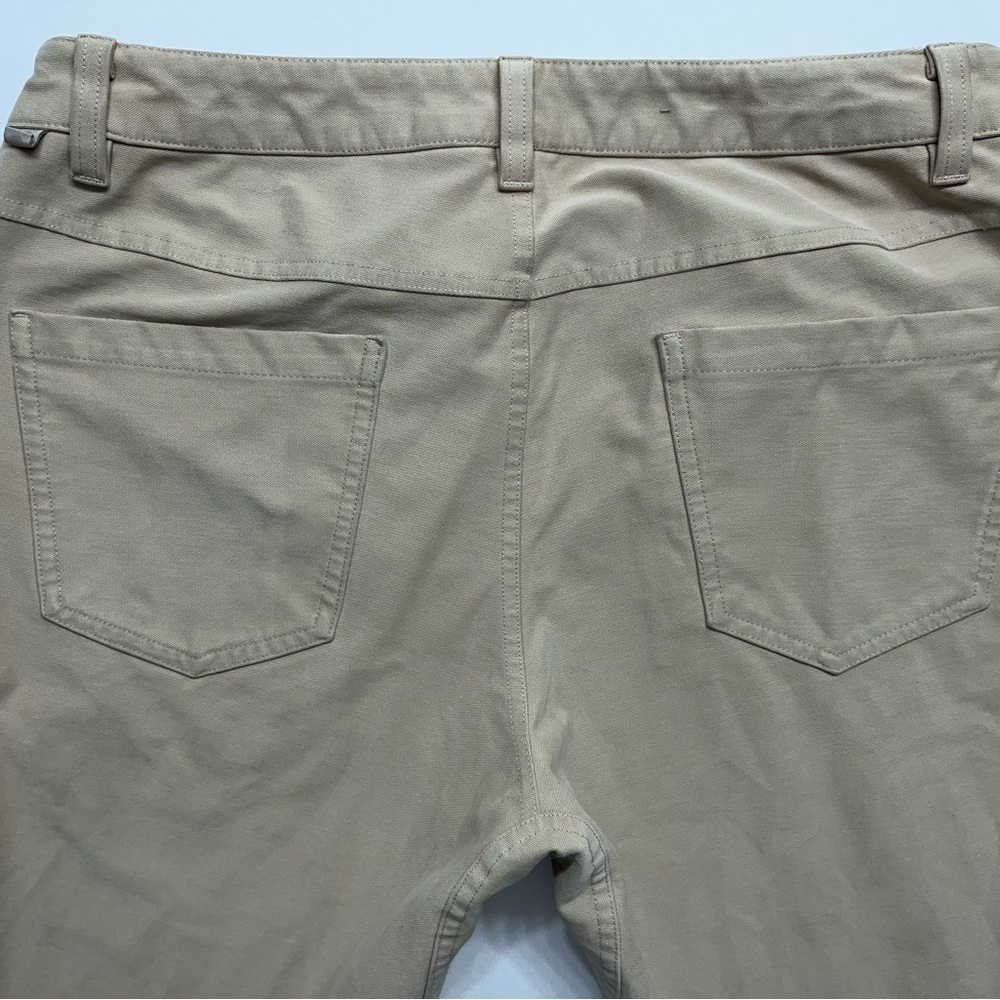 Lululemon ABC Pants Mens 31x31 Slim Utilitech Abrasion Resistant Khaki LM5ABNS - Picture 13 of 14